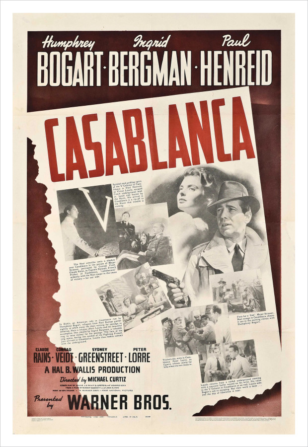 Casablanca - Cinema Posters - 1