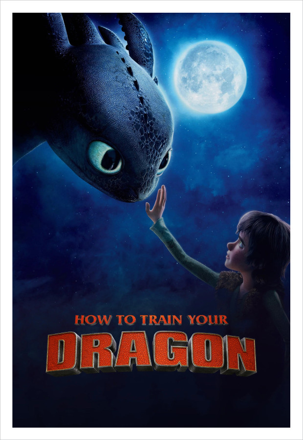 Como Entrenar a Tu Dragón 1 - Cinema Posters - 2