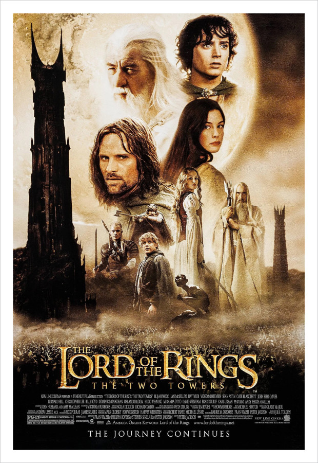 El Señor De Los Anillos Las Dos Torres - Cinema Posters