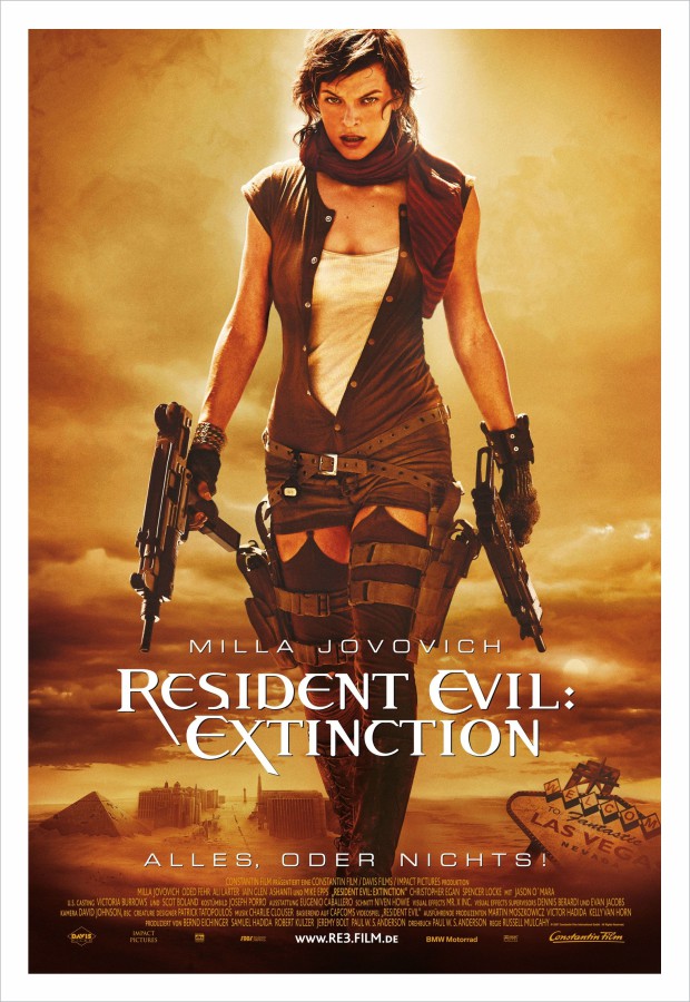Resident Evil 3 Extinction - Cinema Posters