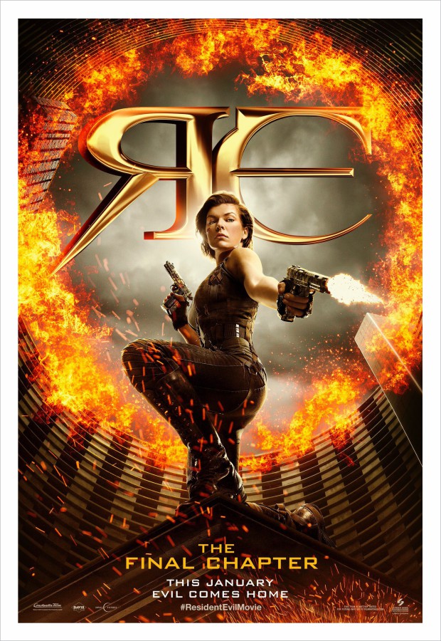 Resident Evil 6 The Final Chapter - Cinema Posters