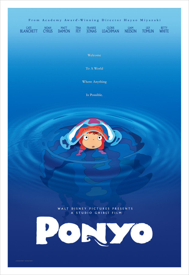 Ponyo - Cinema Posters